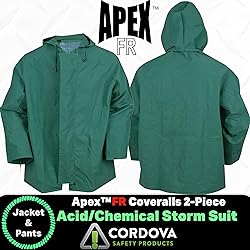Apex FR .45 MM Green PVC/Nylon Scrim/PVC, 2-Piece