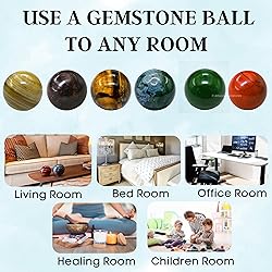 Amazing Gemstone Crystal Ball - 1 Inches Crystal