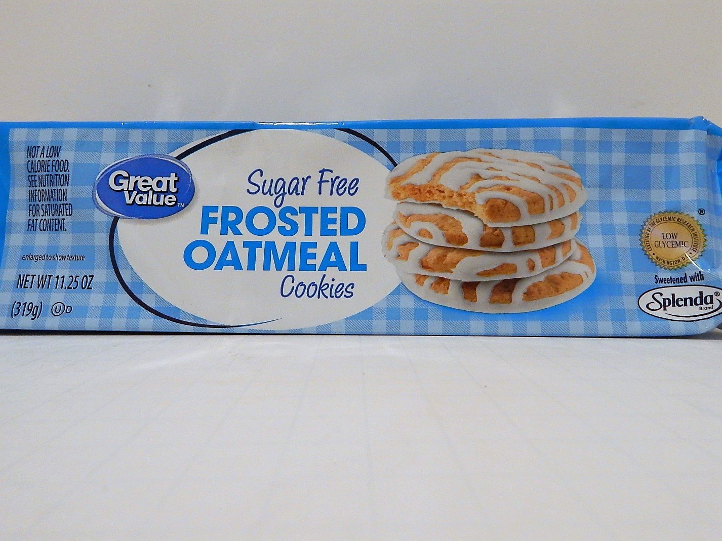 Great Value Sugar Free Fudge Graham Cookies, 12.5 oz