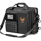 BYIECLD Tactical Laptop Bag for Men, 15.6/18.5 Inch Tactical Messenger Bag, Multipurpose Bag for Travel, Business