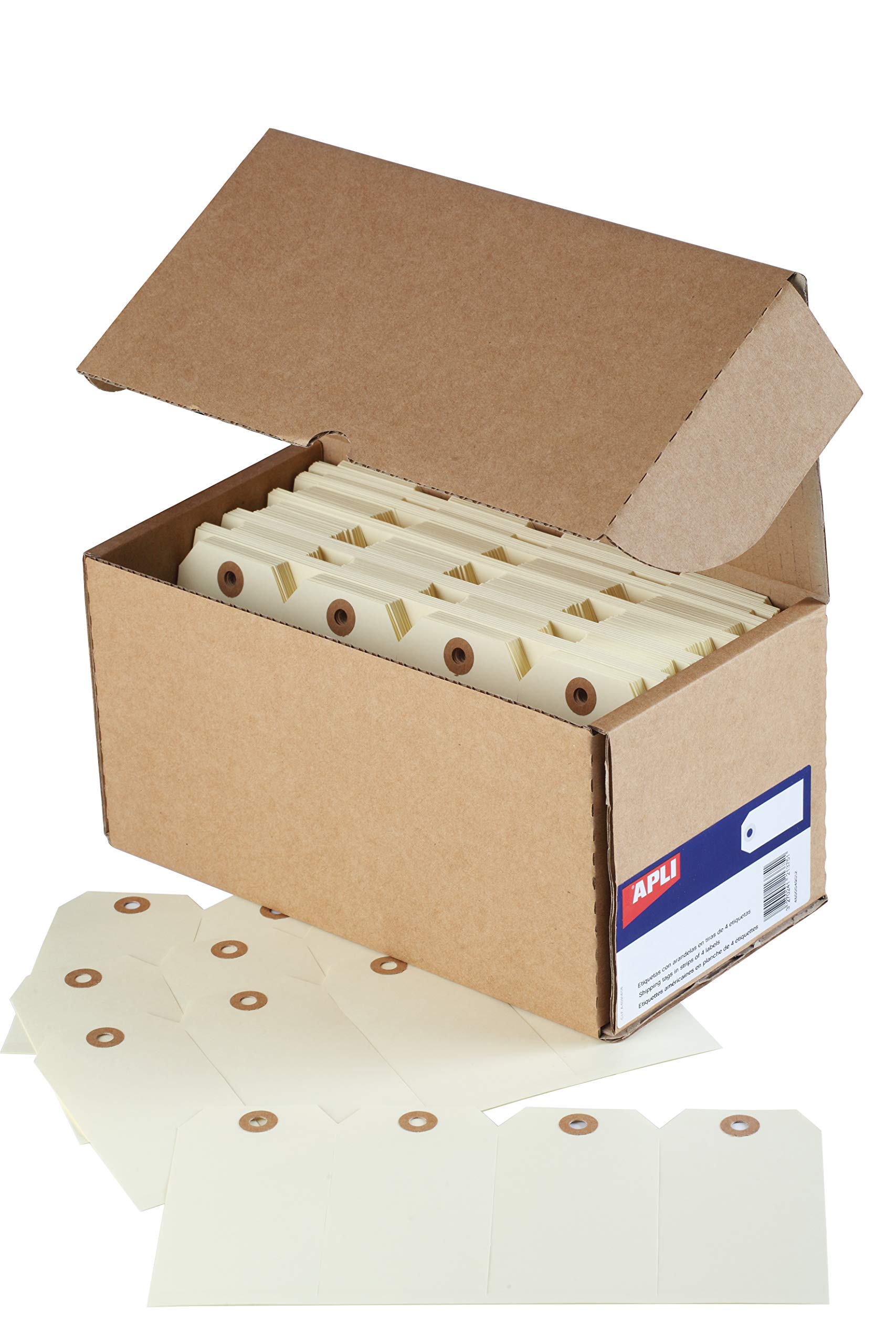 APLI 121376 American Pack of 1000 Labels in pack of 4, 125 x 63 mm