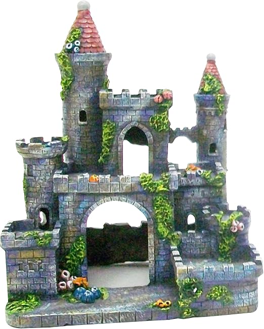 castle aquarium ornament