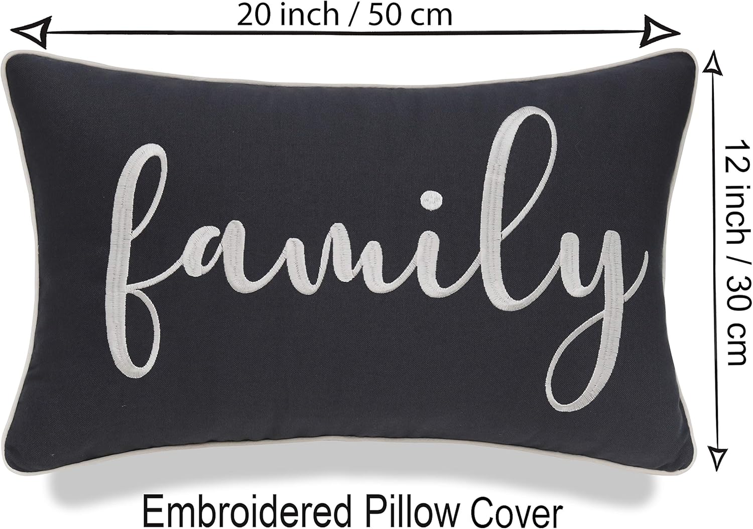 Amazon Com Yugtex Pillowcases Family Decorative Lumbar Pillow