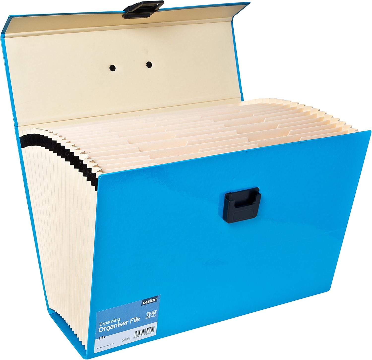 DESKit Locking File Folder Organizer Expandable, Portable, Letter