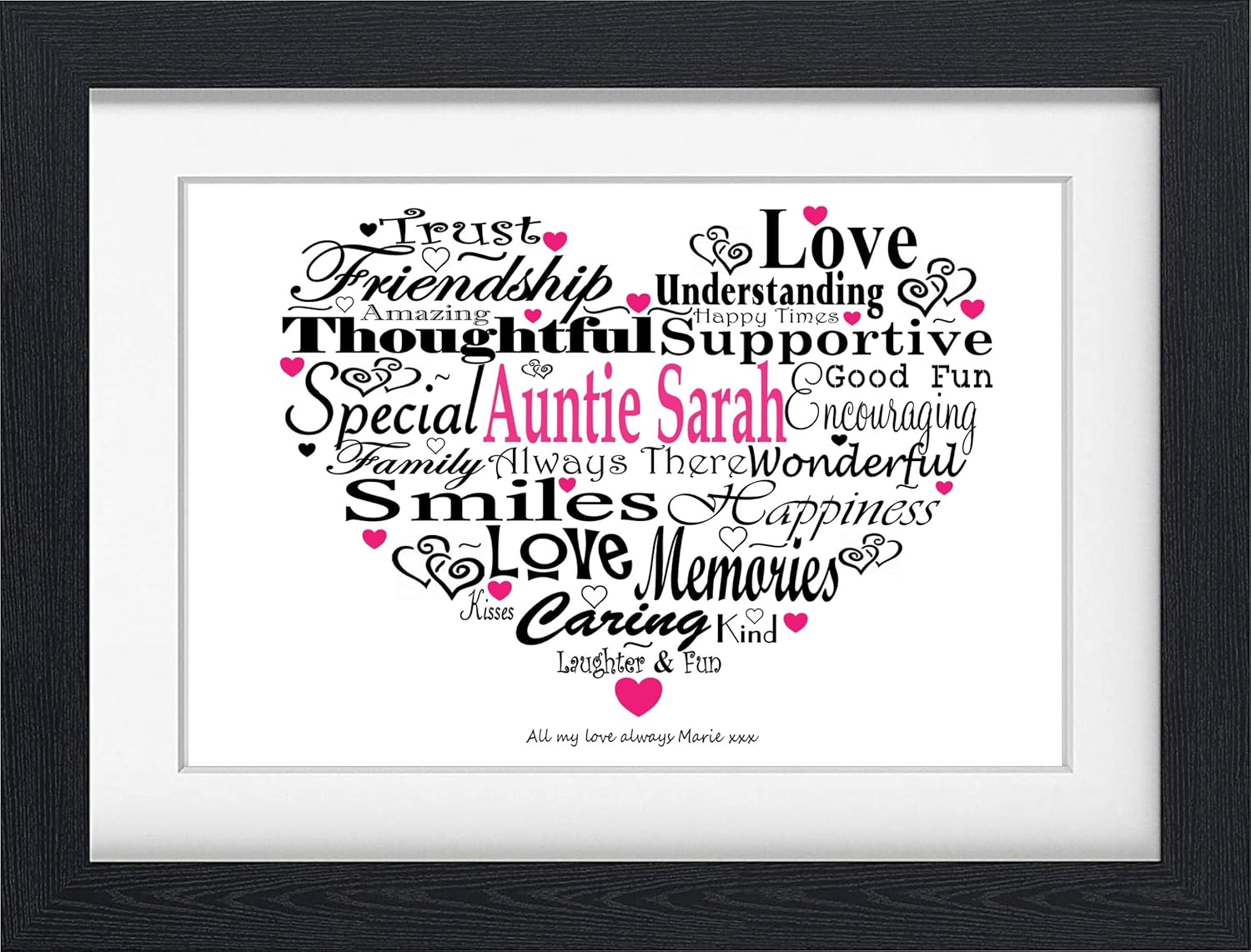 personalised auntie presents