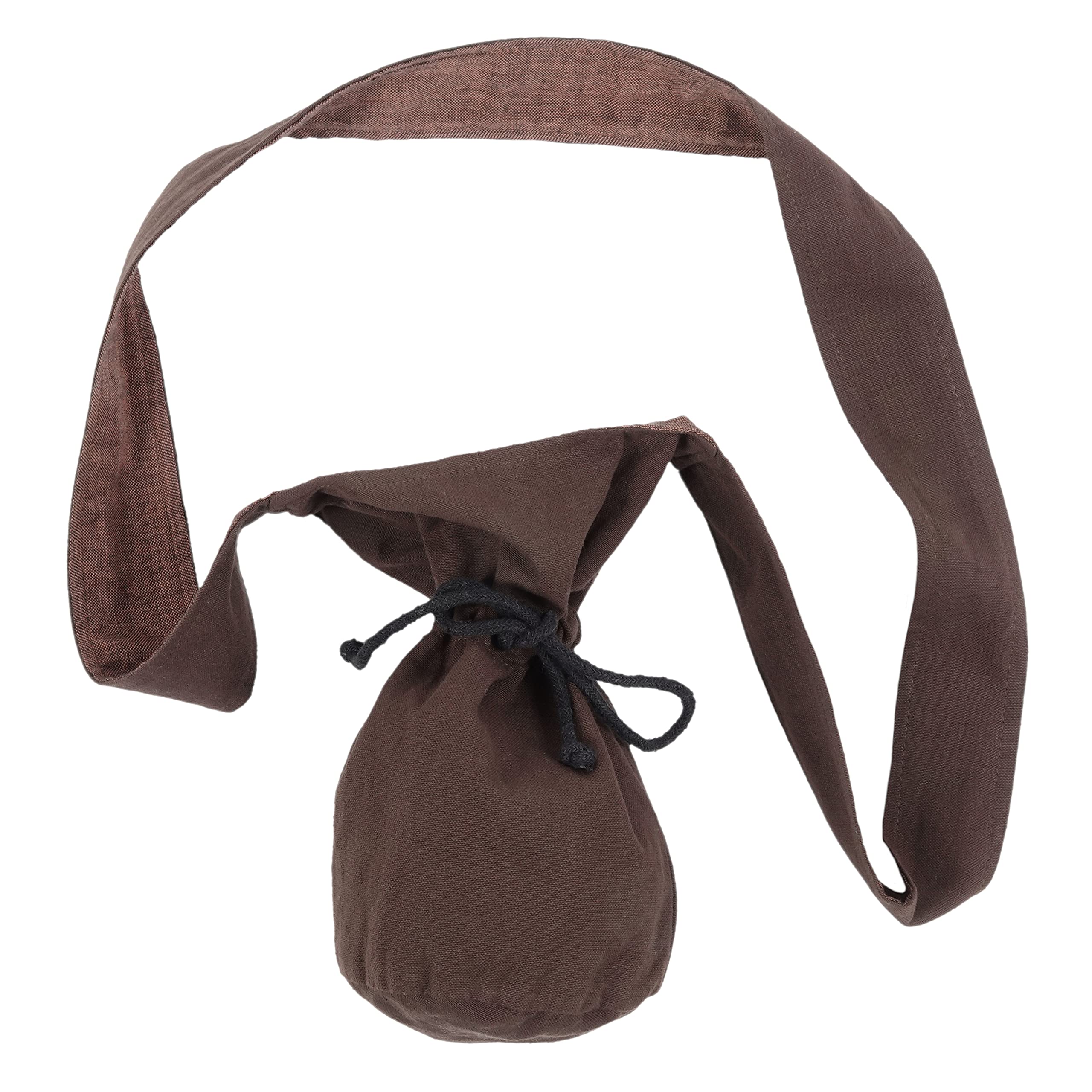 HEMAD Bag - Medieval-Larp Cotton Drawstring Bag - brown - Small Size — image 1