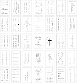 DIVAWOO 60 Sheets Tiny Temporary Tattoos for Women - Inspirational Words Floral view 4