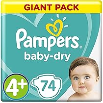 pampers 74 pack
