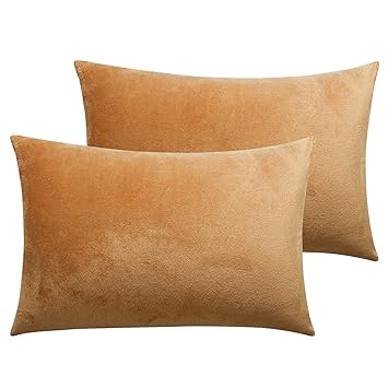 Amazon Com Ntbay Solid Velvet Toddler Pillowcase 2 Packs Super