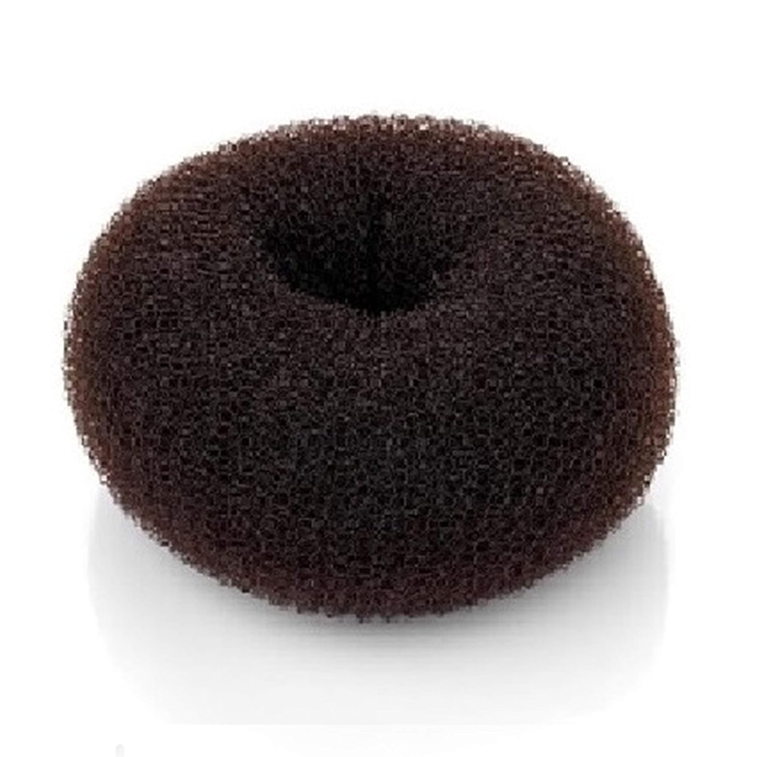 Beaute Galleria Hair Donut Bun Maker Ring Style Mesh Chignon Ballet Sock Bun (X-Large, Brown): Beauty
