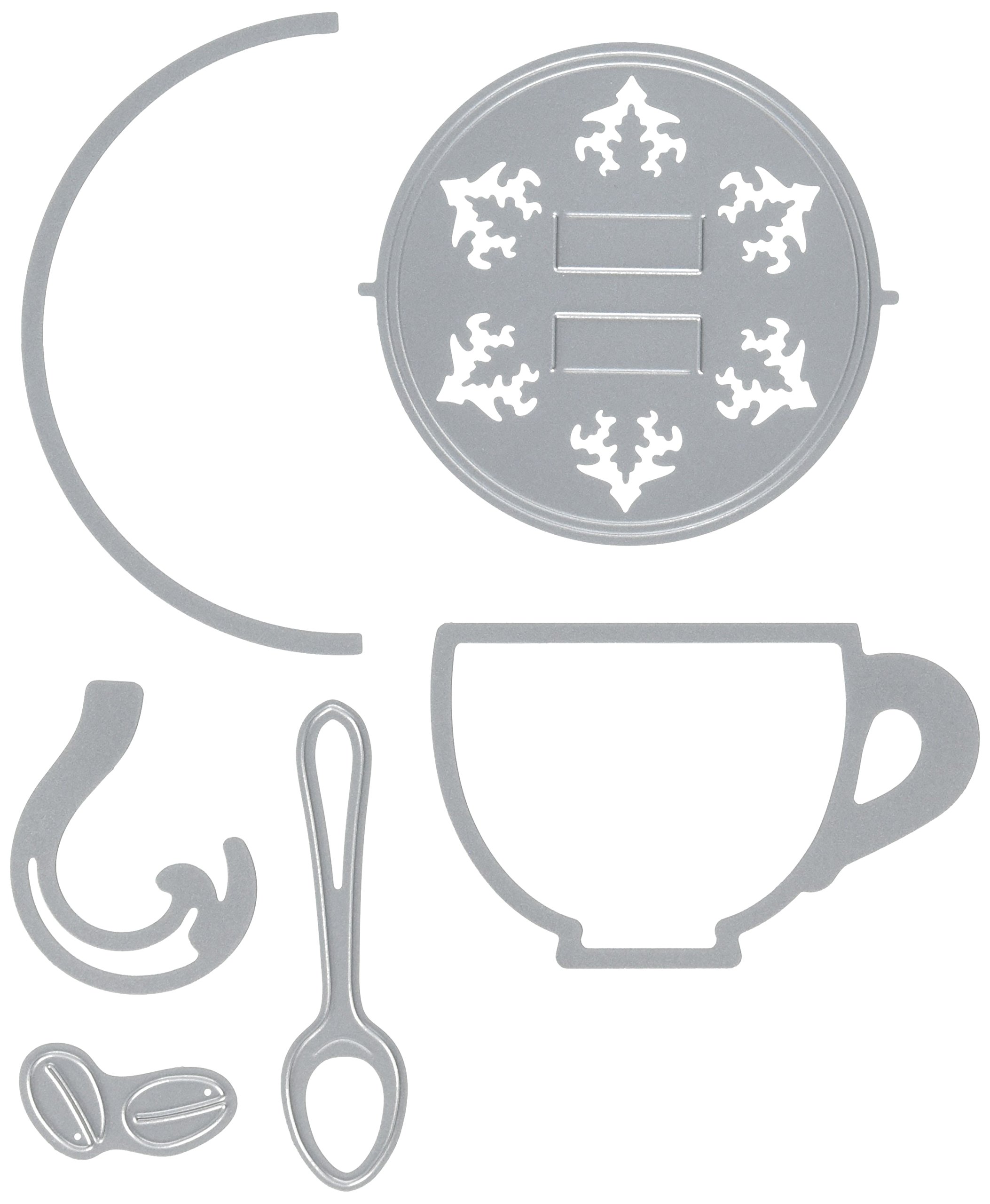 Elizabeth Craft Designs Pop It Up Metal Dies By Karen Burniston Cup Pop Stand, 2.1-inch x 3.4-inch