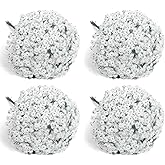 FelineFold [Real Touch] 80 Pcs Baby's Breath Artificial Flowers, Real Touch Gypsophila Fake Flowers Bulk for Wedding Centerpieces, White Faux Floral Bouquets for Home Farmhouse Vase Decoration