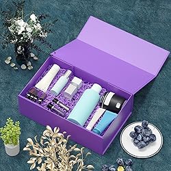 RYDDOY Purple Gift Box, 12x6x4'' Gift box for