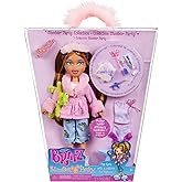 Bratz Slumber Party Yasmin Fashion Doll with 2 Sets of Pajamas, Plush, and Accessories