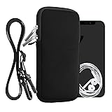 kwmobile Neoprene Phone Bag XXL - 7" - 6.9 x 3.3
