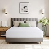 EGOHOME Short King Memory Foam RV Mattress 10 Inch, Green Tea Gel for Cooler Sleep, Supportive & Pressure Relief, Bed in a Bo
