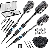 Viper by GLD Products Bobcat Adjustable Weight Soft Tip Darts with Storage/Travel Case