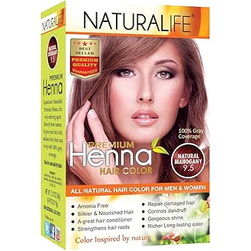 Buy Naturalife Henna Natural Hair Color For Men Women Natural