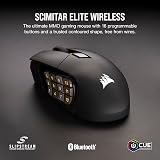 Corsair Scimitar Elite RGB Wireless MMO Mouse 26K DPI 16 Programmable Buttons view 2