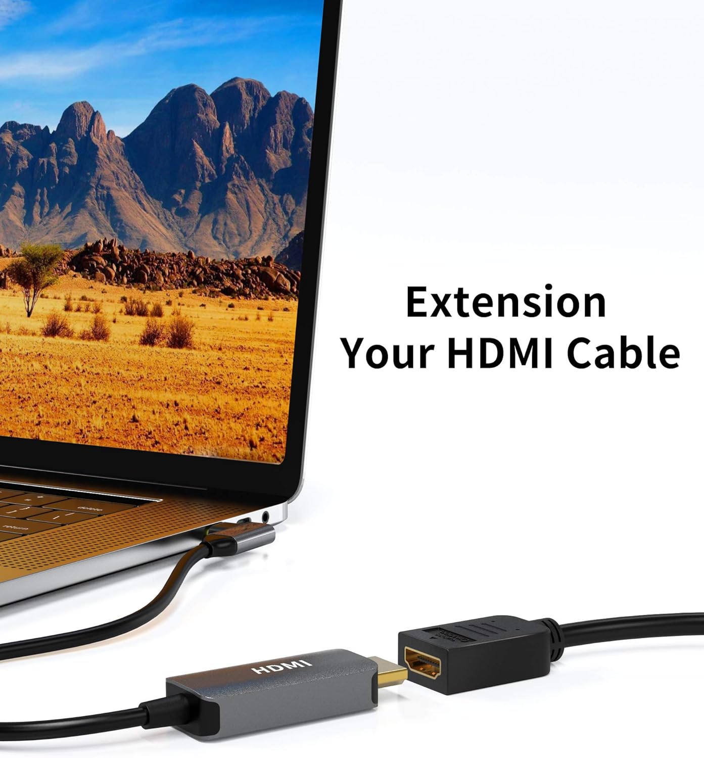 HDMI to DVI Cable 0.5ft Short , CableCreation Bi-Directional 4KHDMI Female to DVI-I(24+1) Male Adapter, 1080P DVI to HDMI Video Conveter, Compatible with PC, TV, TV Box, PS5, Blue-ray, Xbox,Switch: Electronics