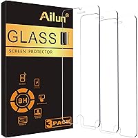 Ailun Screen Protector Compatible for iPhone 8 plus,7 Plus,6s Plus,6 Plus, 5.5 Inch 3Pack Case Friendly Tempered Glass
