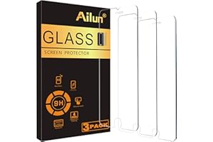 Ailun Screen Protector for iPhone 8 Plus,7 Plus,6s Plus,6 Plus, 5.5 Inch 3Pack Case Friendly Tempered Glass