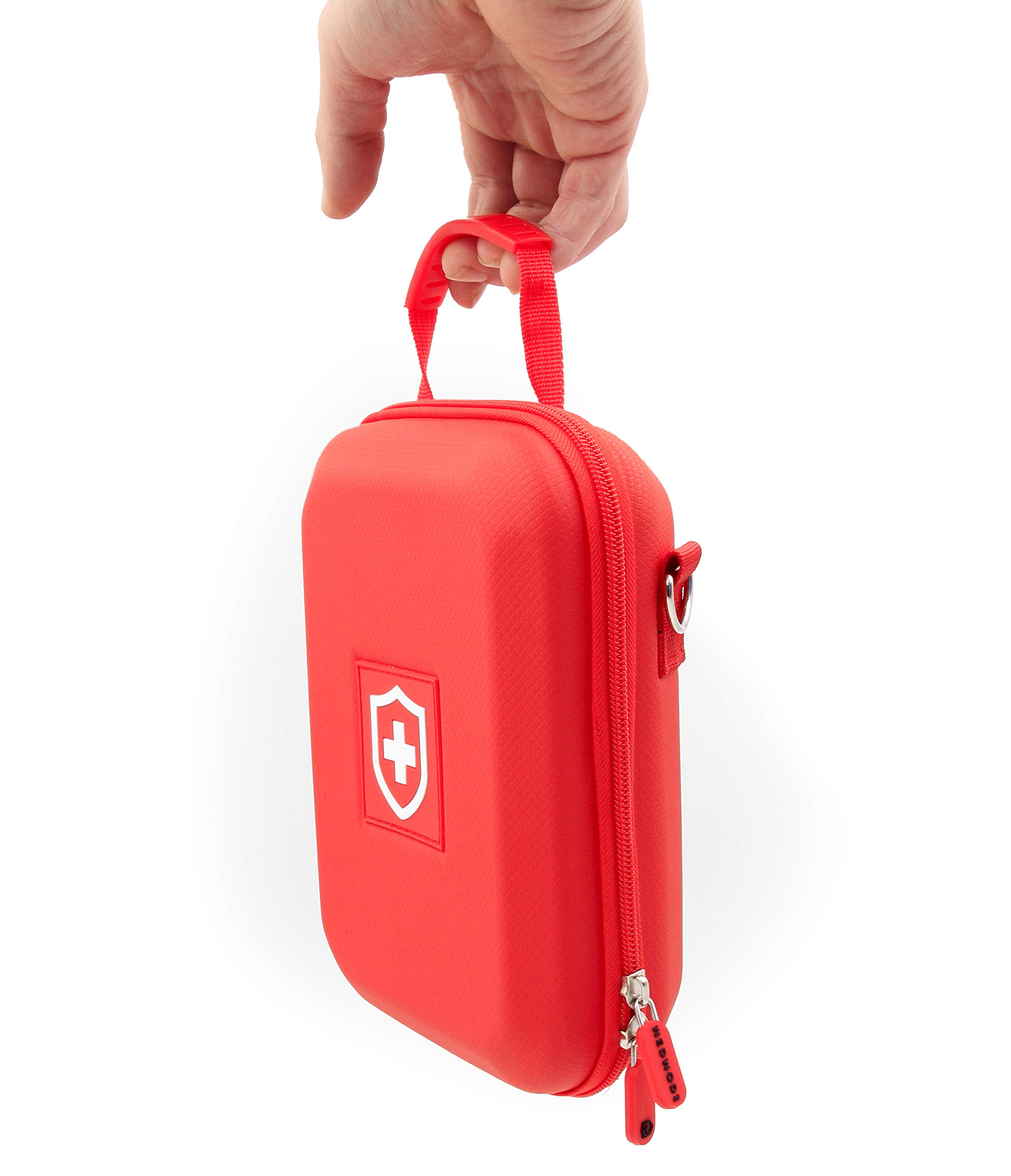 MEDMODS Insulated Asthma Inhaler Case Fits Inhaler Spacer, Mask, Epipen, Allergy Medicine and More - Includes CASE ONLY