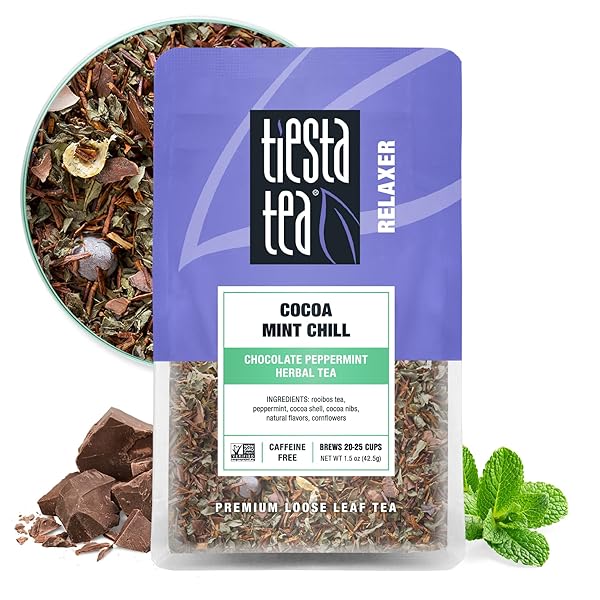 TIESTA TEA COCOA MINT CHILL LOOSE LEAF TEA,...