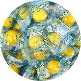 Lemonheads Candy, 1lb Bulk Bag (Approximately 60 pieces), Sour Hard Candies, Yellow Candy, Indvidually Wrapped Lemonhead Bulk Candies