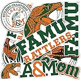 Desert Cactus Florida A&M University FAMU Rattlers Sticker Vinyl Decals Laptop Water Bottle Car Sheet T2 (Type 2-2)