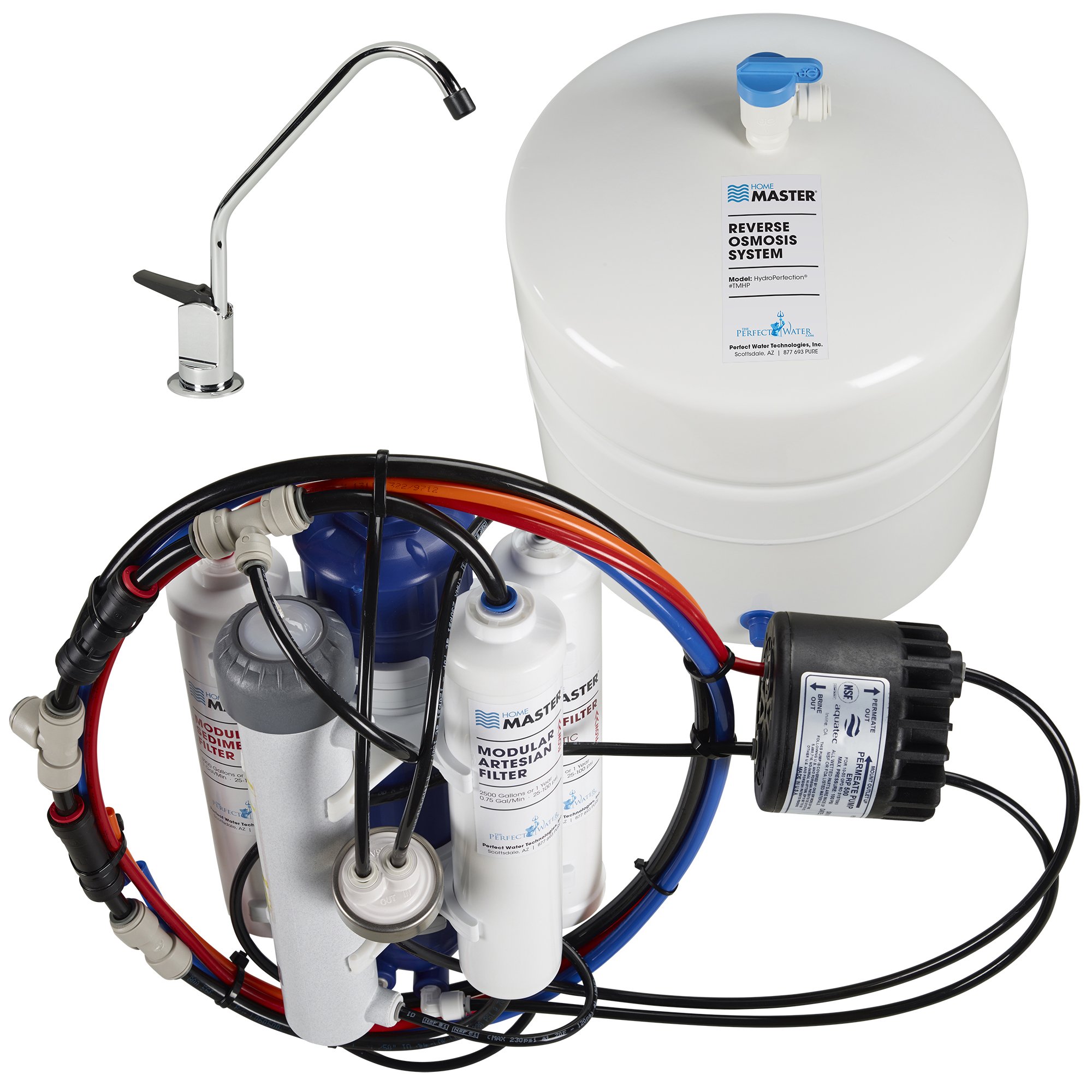 Home Master TMHP HydroPerfection Undersink Reverse Osmosis Water Filter