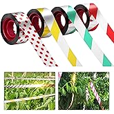 4 Rolls Bird Scare Tapes- 656 Ft Bird Reflective Scare Tape Ribbon- Double Sided Spiral Repellent Reflective Tape for Drive Birds and Animal Away from House Garden Patio Lawn