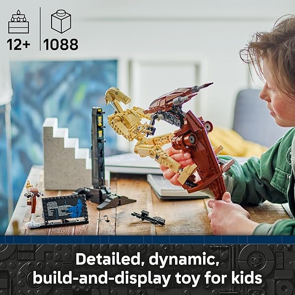 LEGO STAR WARS: THE PHANTOM MENACE BATTLE DROID WITH STAP – BUILDING & LEARNING TOY FOR BOYS & GIRLS, AGES 12+ – STAR WARS TOY & MODEL KIT – GIFT IDEA FOR BIRTHDAYS – 75428