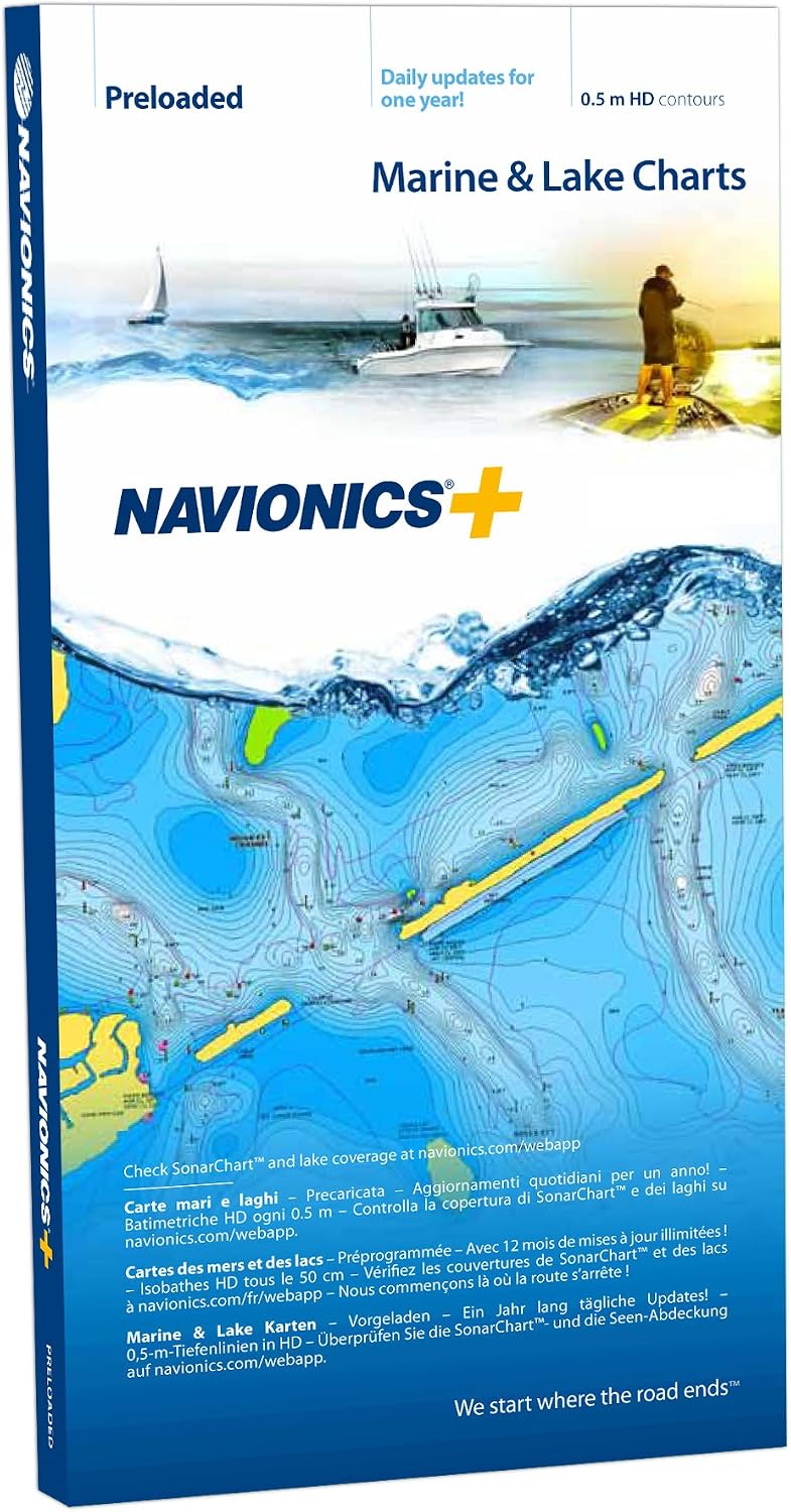 Navionics Plus 43XG Mediterranean & Black Sea Seas & Lakes, Map on SD/MSD, White - Image 3