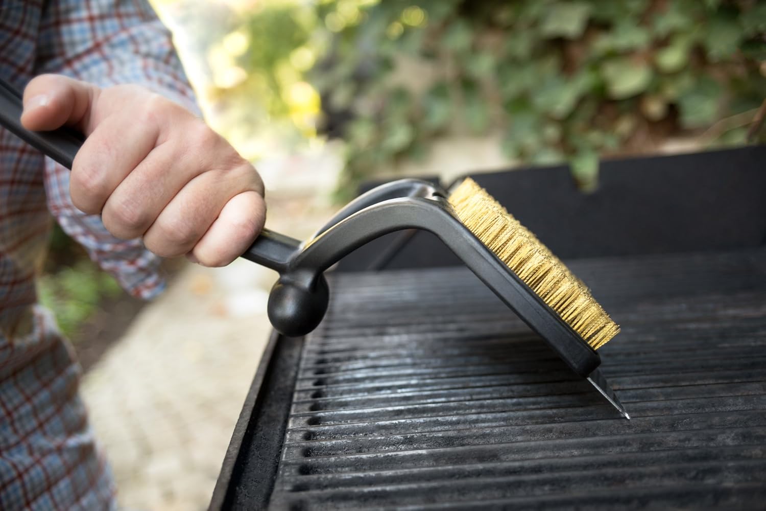 Outset 76189 Jumbo Grill Brush Replacement Head : Garden & Outdoor