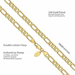 LIFETIME JEWELRY 4.5mm & 6mm Swiss Diamond Cut