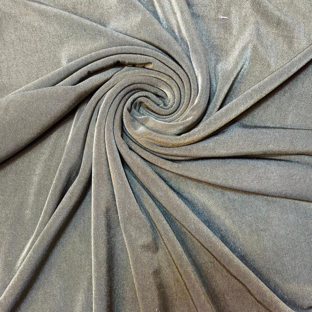 Plain/Printed ITY Spandex Jersey Elastane Stretch Dress Leggings Fabric 58" - 150cm Wide Sold As 1 Meter Pre - Cut Lengths (Olive Green)