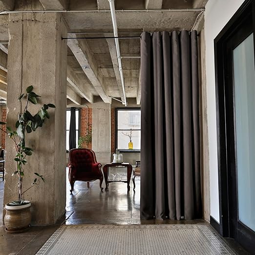 Amazon Com Roomdividersnow Tension Rod Room Divider Kit Small A