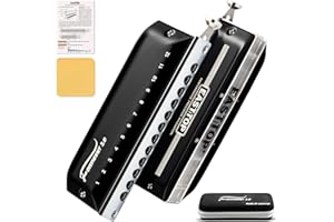 EAST TOP Updated FORERUNNER 2.0 without valves Chromatic Harmonica 12-Hole 48 Tones C Key Chromatic Mouth Organ Harmonica for