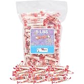 Smarties Candy Bulk Rolls Original Flavor - Gluten &amp; Vegan Free - Classic Sweetness From Family Owned Company Since 1949, Peanut Free &amp; Dairy Free - Perfect Halloween Candy - 5 Pound Bag