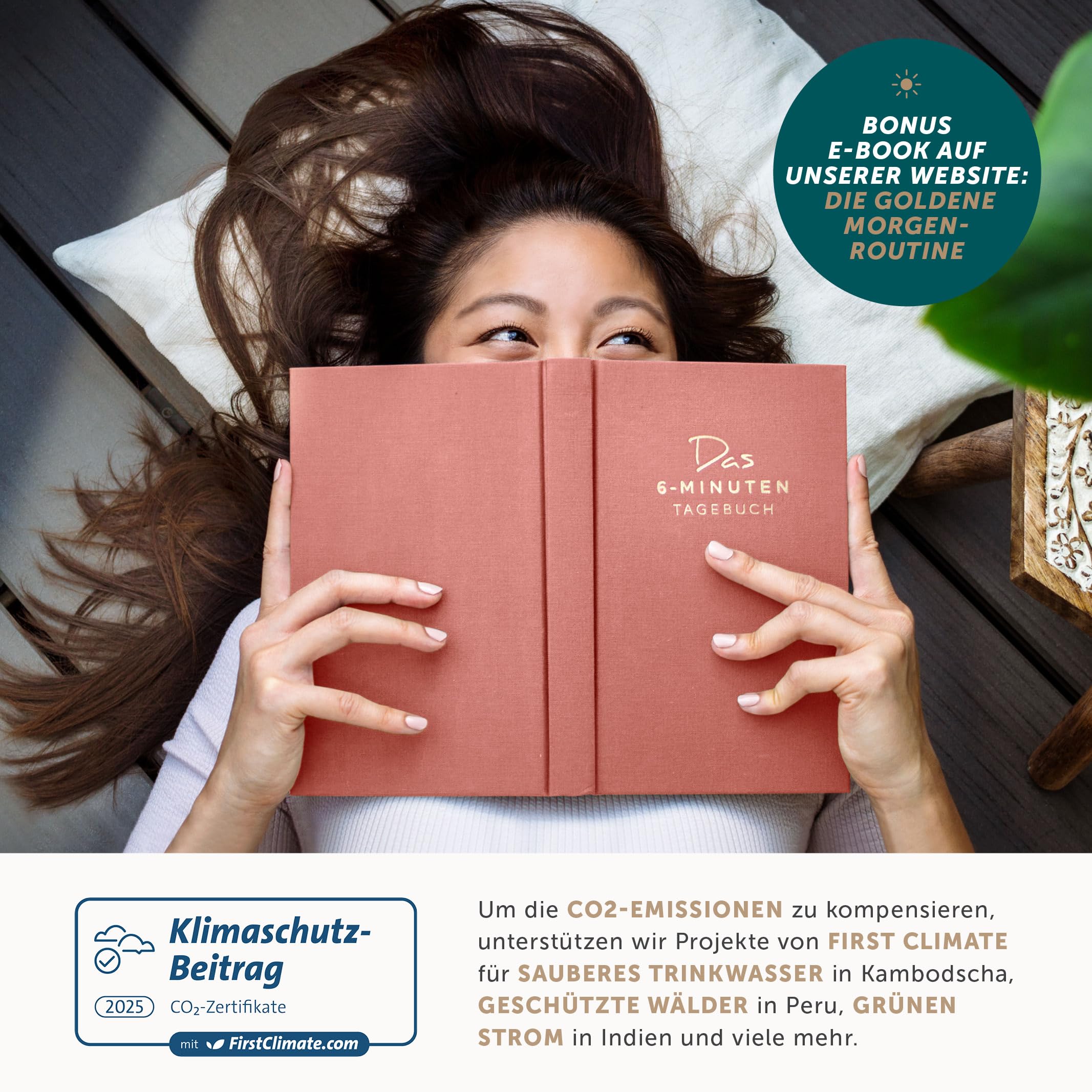 6-Minuten® Tagebuch für Erwachsene 2026 (Das Original) – Mehr Achtsamkeit, Selbstliebe & Resilienz – Dankbarkeitstagebuch, Journal Buch – in 22 Sprachen übersetzt 7