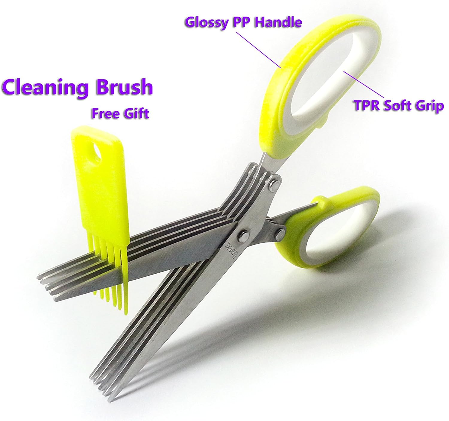 Best 5 Layers Stainless Steel Kitchen Scissors