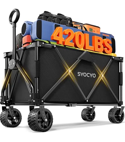 Amazon.com: ECOFLOW Folding Wagon Cart : Patio, Lawn & Garden