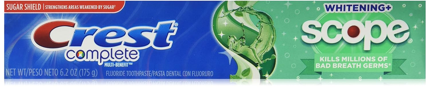 Best Crest Plus Scope Orange Toothpaste