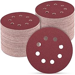 POTUINOM 100 PCS 5 Inch Sanding Discs 240