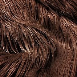 Tatuo Faux Fur Fabric Christmas Fluffy Fuzzy Craft
