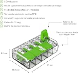 WAGO 221-425 Green Range 5-Wire 4 mm² 5-Pole Lever Splicing Connector view 3