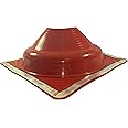 Dektite Premium #8 Red Silicone Metal Roof Pipe Flashing, High Temp, Square Base, Pipe Sizes 7" to 13"