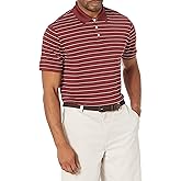 Amazon Essentials mens Golf Polo Shirt, Short Sleeve, Slim-Fit, Quick-Dry