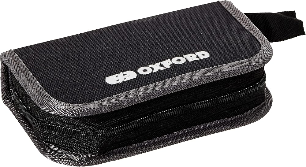 Oxford OX770 Bike Tool Kit Pro 27-Piece Premium Motorcycle Repair Kit Black